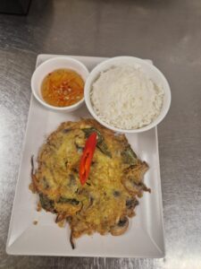 omlette mit reis